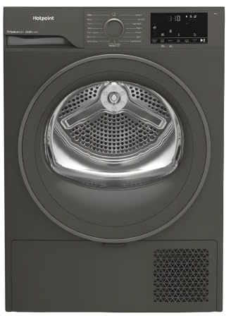 Hotpoint C HSD 82M GG UK - Graphite 8KG Heat Pump Tumble Dryer - Cold Guard - G Energy