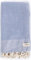 Bersuse 100% Baumwolle - Ventura Hamamtuch Pestemal - Denim Blau
