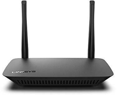 Linksys E5400 Wi-Fi 5 Router Dual-Band (Fast Wireless Router, AC1200, 4 Ethernet Ports), Black