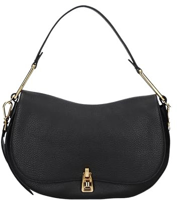 Coccinelle Magie Soft Handbag Grained Leather Noir