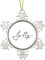 Zinn Zinn Schneeflocke Weihnachtsschmuck lustig Christbaumschmuck Hängend Deko Weihnachten Metall Souvenir Neujahr Geschenke für Familie