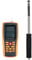 GM8903 Tragbares Anemometer, Digitales Anemometer, Windmesser, Luftmengenmesser, Temperatur mit Hintergrundbeleuchtung für Windsurfen, Fliegen, Angeln