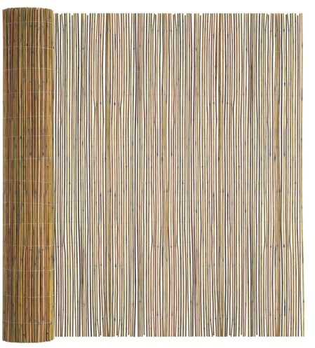 vidaXL Bambuszaun 500 x 180 cm Bambus Natur