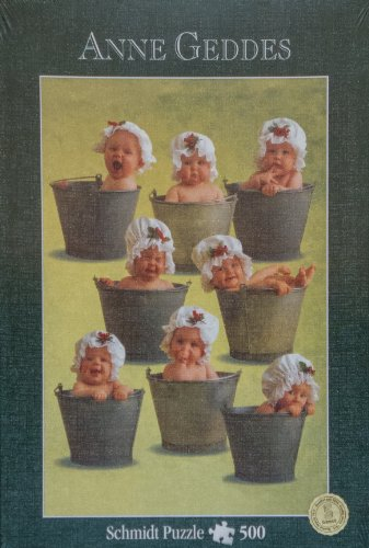 Schmidt Spiele - Anne Geddes, Alle(s) im Eimer, 500 Teile Puzzle