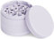 Grinder Premium - Molinillo de cerámica 63 mm de diámetro, 4 piezas, incluye bolsa y rasqueta