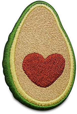 Finally Home Avocado Love Patch zum Aufbügeln | Patches, Bügelflicken, Flicken, Aufnäher