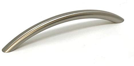 128mm Brushed Nickel Bow Handle for Kitchen Cabinets | Bedroom | Bathroom | Furniture | Cupboards