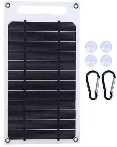 Candeon Solarpanel - Ultradünne Solarpanel-Ladetafel Tragbares Handy-Ladegerät für den Außenbereich