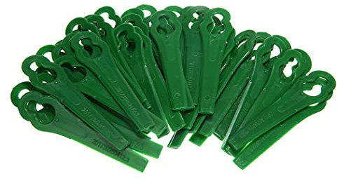 Odashen Lot de 48 lames en plastique pour débroussailleuse Bosch ALM28/30 ART23Li ART23