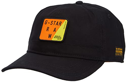 G-Star Herren Avernus Badge Baseball Cap, Schwarz (dk black D22307-C693-6484), PC