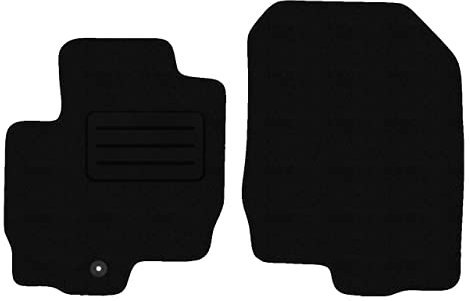 Vorne Velour Fußmatten Satz für Mitsubishi Colt VI Z30 5D (2004-2008) - 2-teilig - Passgenau