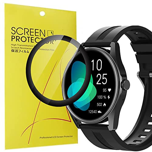 Blueshaweu Schutzfolie Kompatibel für HUAKUA Smartwatch H2, HD klar Flexible TPU Display schutzfolie [3 Stück] für HUAKUA H2 (HD)
