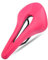 Fahrrad Sattel Fahrrad Sattel hohl MTB Fahrradkissen EIN Stück Pu Leder weicher bequemer Sitz for Männer Frauen Road Mountain Radfahren Sättel Fahrradsattel Herren (Color : Pink)