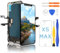 Yodoit Display per iPhone XS Max OLED Schermo 6,5“, 3D Touch Sostituzione Vetro Digitalizzatore Parti di Ricambio con Kit di Riparazione, Nero Modello A1921, A2101, A2102, A2103, A2104 [Non LCD]
