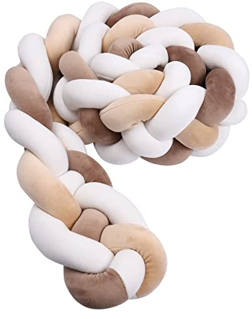 IIQI® 4-Lagen Superweich Knotenkissen, Deko Kissen Für Wohnzimmer (A1,150cm)