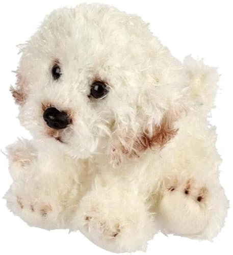 Doodle Pudel Bichon Frise Kuscheltier Hund Plüschtier Schnuffelhund Waffles
