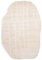 Mazovia Wollteppich Sonderform - Natürliches Material Japandi, Handwebteppich Robust & Naturprodukt, für Wohnzimmer, Schlafzimmer, Esszimmer - Creme - 160 x 230 cm