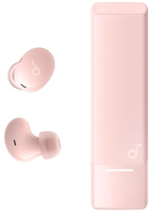 Soundcore A30i de Anker, Auriculares con Cancelación de Ruido, Diseño Elegante en Forma de Lápiz Labial, Diminutos, Ligeros y Cómodos, 24 Horas de Reproducción, IP54, Inalámbricos, Bluetooth 5.4
