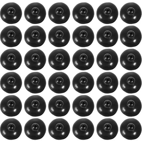 Toddmomy 100Pcs Ventouses Pour Pompe Aquarium, Support De Pompe à Air Simple, Fixation De Tuyau Et Fil ÉLectrique, Installation Facile, MatéRiau Durable, Noir