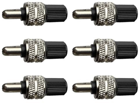WELLDOER 6/12 Stück Kupfer Rennräder Reifen Ventile Kerne Deutschland Typ Fahrräder Ventile Kerne Fahrräder Reifen Ersatzteil Deutschland Typ Fahrräder Ventile Kerne