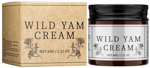 60g Wild Yam Skin Tightening Cream - Wild Yam Daily Face Moisturizer, Wild Yam Improve Skin Barrier & Daily Cream, Wild Yam And Marigold Cream, Advanced Plant-Based Formula Wild Yam Moisturizing Cream