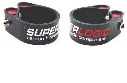 Collier de serrage pour tige de selle en fibre de carbone, accessoire de vélo fiable, parfait pour VTT et vélos de route (27,2)