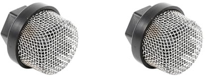 Tnfeeon 2 Stück Schlaucheinlass-Siebfilter, Drahtgeflecht, Kompatibel mit Sprühgerät 390, 395, 495, Industrie-Sanitär-Inline-Gartenwaschanlagen, Wasserfilter, Sprühgerät,