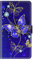 Wuhaizher for Samsung A16 Phone Case Shockproof Leather Wallet Book Flip Cases with Magnetic Stand View Card Holder Protector Cover for Samsung Galaxy A16 5G / A16 4G, Blue Butterfly