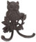 VOSAREA Eulenhaken Dekorative Haken Vintage Wandaufhänger Klebrige Wandhaken Niedliche Wandhaken Über Der Tür Türhaken Eulen Kleiderhaken Wandhaken Handtuchhaken Eulen
