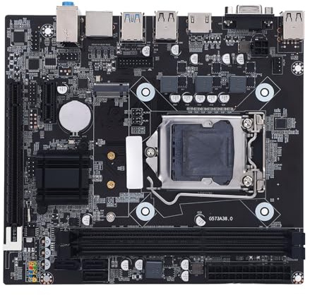 H81 Gaming M ATX Motherboard, M.2, SATA 3.0 6GB/S, USB 3.0, DP/HDMI, Memoria DDR3 per LGA1150 Fit per Processori CPU Serie 22NM E3 V3
