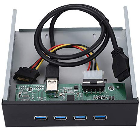 Espansione CD-ROM di Front Platte Mobile con unità Ottica USB3.0, Controller di Porta 4 CD, Spina Calda, Ideale per Lettori Multimediali Ed Appassionati