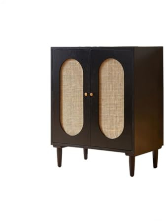 ADERFETBI Sideboard für Restaurant im japanischen Stil, Geschirr-Aufbewahrungsschrank für Hausküche, Doppeltürschrank, Weinschrank, Sideboards