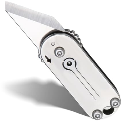 JiaHeHe Mini Taschenmesser, EDC Klappmesser, Schlüsselanhänger Messer Klein, Mini Cuttermesser, Praktisches Paketöffner Messer als Geschenk für Männer und Frauen, Kompakt, Robust und Vielseitig