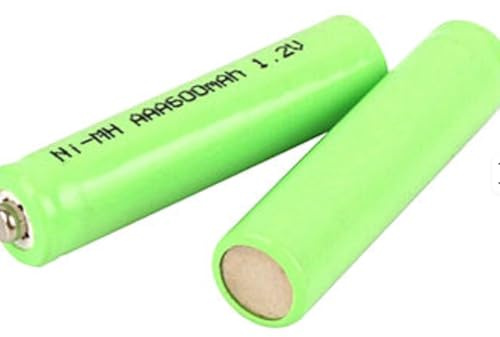 Rechargeable Solar Light Batteries AAA 600mAh 1.2V NiMH Pack of 4
