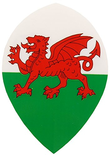 Bullydarts Wales/Welsh Pear Shaped Dart Flights