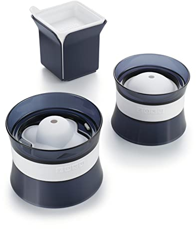 Zoku – Mixology Ice Hornear – 3 moldes Hielo de Silicona