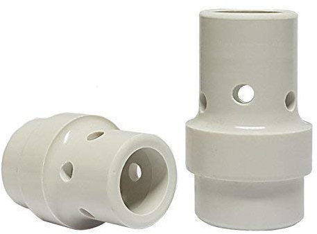 Trafimet Gasverteiler para la Mayoría Mig Mag Brenner en Gran Selección Cerámica/Kunstoff/Silicona/High Tech - Plástico blanco para 36/360, 1 Stück