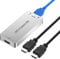 Video Capture Card - HDMI to USB 3.0, Full HD 1080p 60FPS, Analog Video Capture Dongle, Live Streaming and Recording for Switch PS5 PS4 Xbox, Compatible with Windows Linux Mac OS