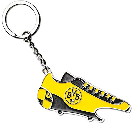Borussia Dortmund BVB-Schlüsselanhänger mit Einkaufschip & Öffner