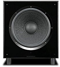 Wharfedale Subwoofer Attivo Black Bass Reflex 38 Cm 400w
