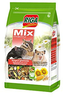Riga Mix Körnerfressende Nagern, 5er Pack (5 x 800 g)