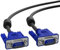 OcioDual Câble Connecteur DSub D-Sub SVGA VGA 15 Pin Broches Mâle vers M Full HD 1080P pour Ecran PC Moniteur Vidéo Projecteur