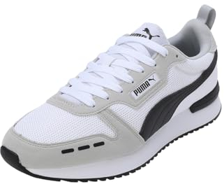 PUMA Homme Puma R78 Baskets, White Gray Violet Black, 36 EU