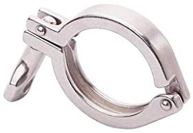 201/304 Schnellspannklemme, Edelstahl-Gelenkspannklemme, Schnellspanner-Präzisionsgussschnalle, Rohrklemme-201 45-51 Chuck 64