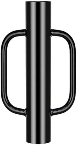 Gtongoko Rammer - Palo per Recinzione, 5,4 kg, Resistente, con Manico, per Pali di Recinzione, Nero