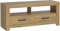 FORTE Havanna TV-Unterschrank mit 2 Schubladen, Holzwerkstoff, Alteiche, B x H x T: 126,7 x 54,1 x 42,2 cm