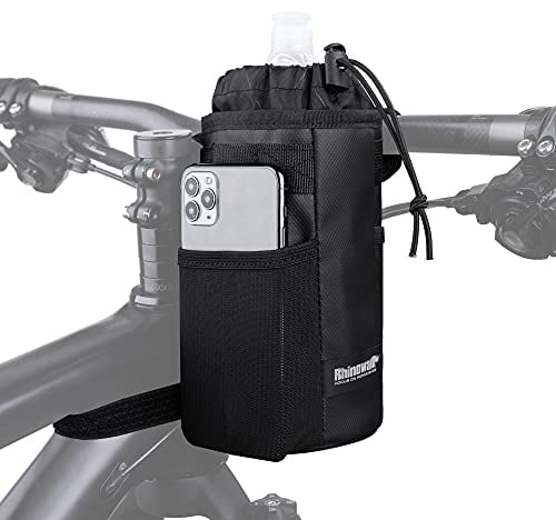Rhinowalk Bike Handlebar Water Bottle Holder Bag Bicycle Front Insulated Stem Bag Drink Cup Holder