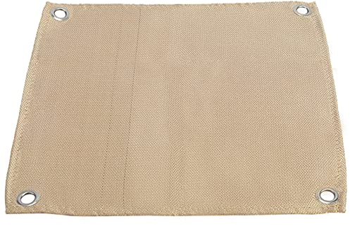 Bodhi2000 Feuerfeste Matte, Isolierung, feuerfeste Decke, Outdoor, Grill, Camping, Feuerstelle, Sicherheitsmatte 30 x 30 cm