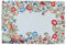 Tischläufer Mitteldecke Gobelin Osterhasen & Blumen gewebt beige bunt Tischwäsche 1 STK 35x50 cm Mischgewebe