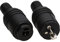 kenable 2 pin DIN Plug and Socket Speaker HiFi Connector Screw Terminals Ends [2 Pack]